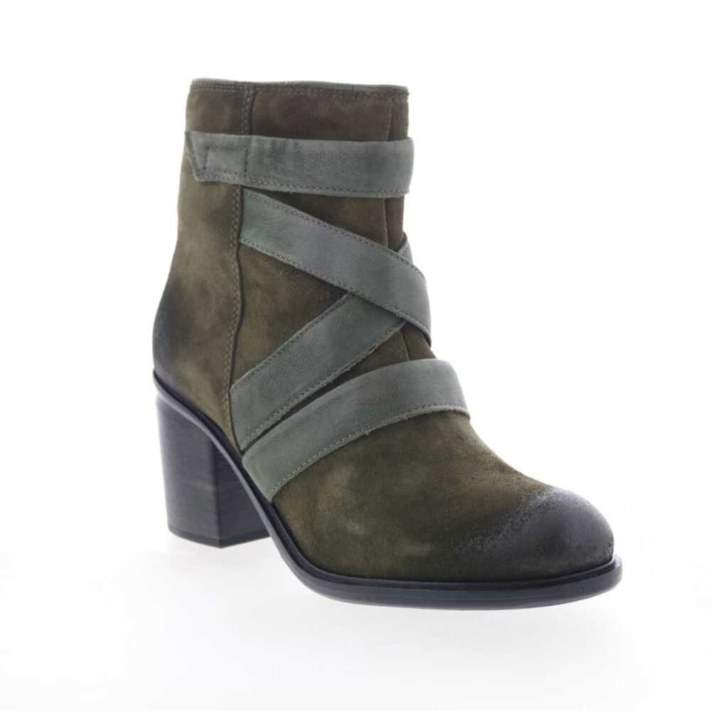 Miz Mooz Womens Jalissa Green Boots (NWT) - Picture 2 of 7